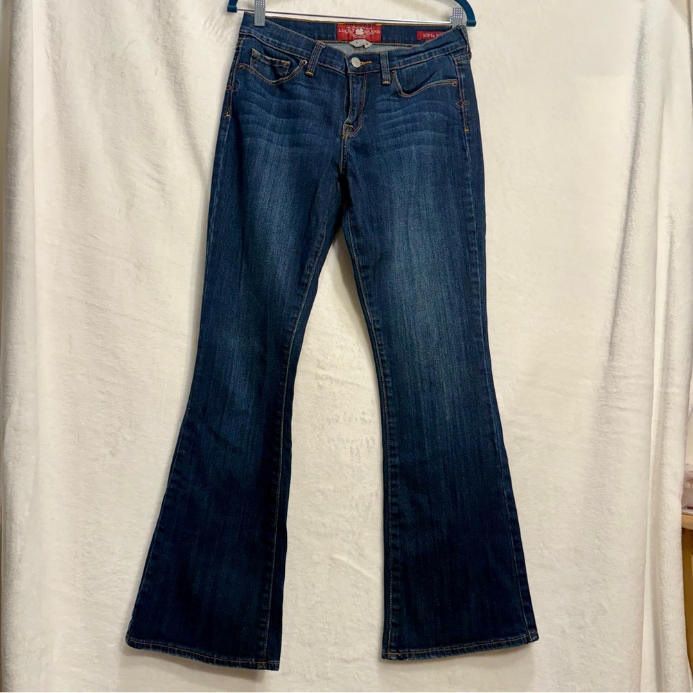 Lucky Brand Sofia Boot jeans EUC 6/28 ankle